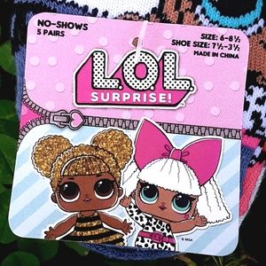 NWT 2 L.O.L mutlipack socks
